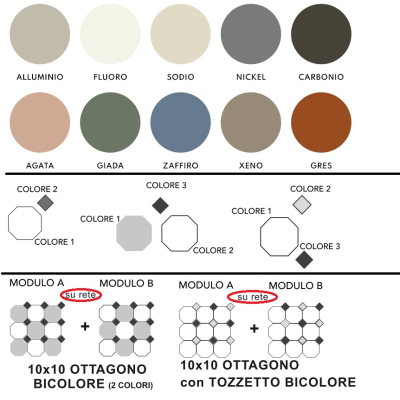 Ce.Si ceramica Ottagono 10 плитка для підлоги