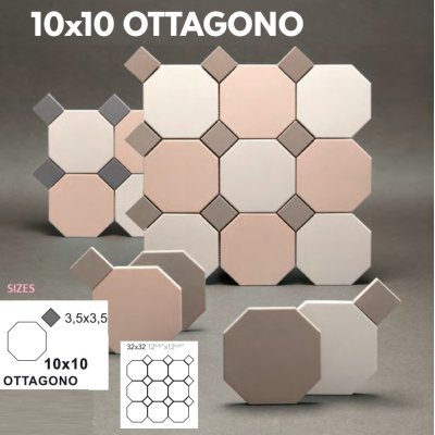 Ce.Si ceramica Ottagono 10 плитка для підлоги
