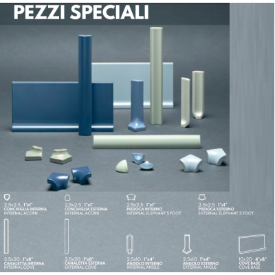 Ce.Si ceramica Pezzi Speciali спеціальні елементи
