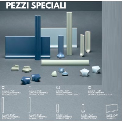 Ce.Si ceramica Pezzi Speciali спеціальні елементи