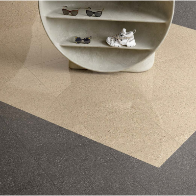 Fiandre Il Veneziano Seminato Nero плитка керамограніт Terrazzo