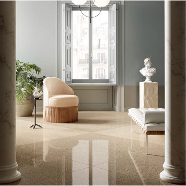 Fiandre Il Veneziano Seminato Miele плитка керамограніт Terrazzo