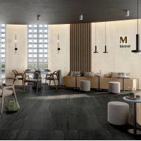 Fiandre Stone MegaBlack плитка керамограніт