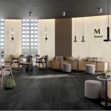 Fiandre Stone MegaBlack плитка керамограніт
