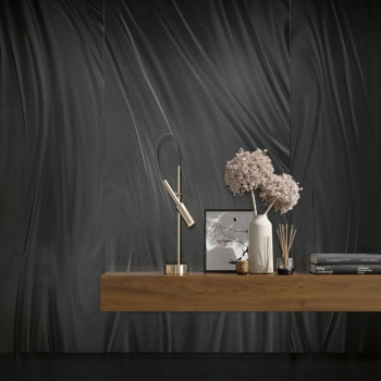 Fiandre Luce Black плитка керамограніт 