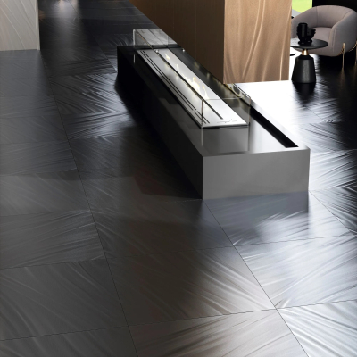 Fiandre Luce Black плитка керамограніт 
