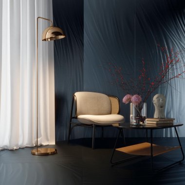 Fiandre Luce Blu плитка керамограніт 