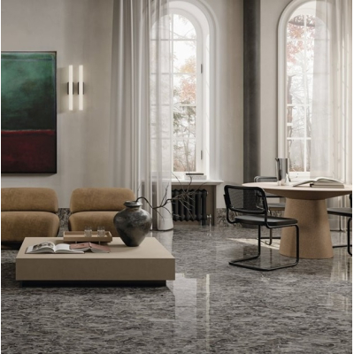 Fiandre Selenite Black плитка керамограніт