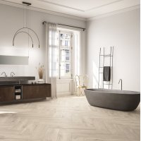 Fiandre Wood Bois Urbain Blanche плитка керамограніт