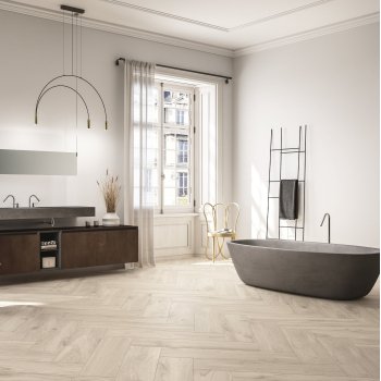 Fiandre Wood Bois Urbain Blanche плитка керамограніт
