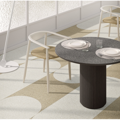 Fiandre Il Veneziano Seminato Candido плитка керамограніт Terrazzo