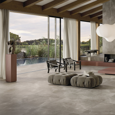 Fiandre Stone Gray Aion плитка керамограніт