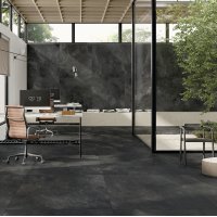 Fiandre Stone Black Aion плитка керамограніт