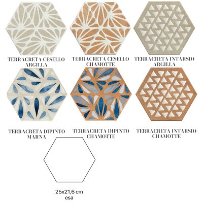 Marca Corona Terracreta Intarsio плитка