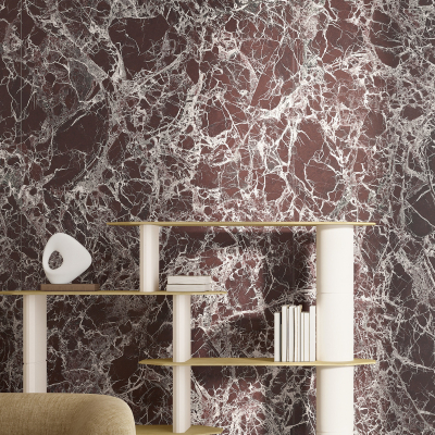 Fiandre Marble Lab Lepanto Rubino плитка керамограніт
