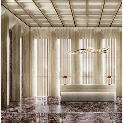 Fiandre Marble Lab Lepanto Rubino плитка керамограніт