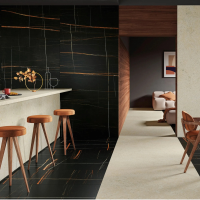 Fiandre Marble Lab Sahara Noir плитка керамограніт 
