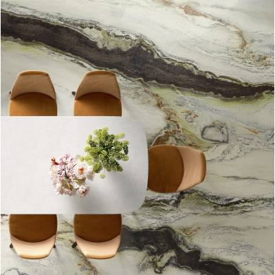 Fiandre Marble Lab Panda White плитка керамограніт