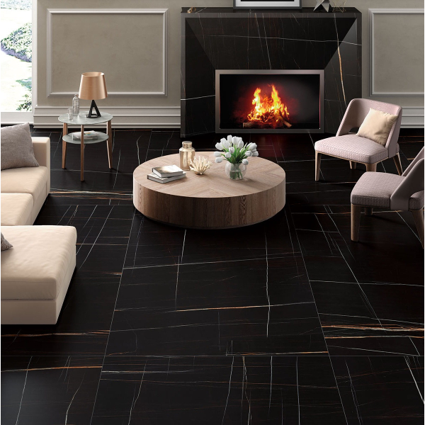 Fiandre Marble Lab Sahara Noir плитка керамограніт 