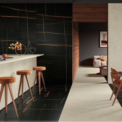 Fiandre Marble Lab Sahara Noir плитка керамограніт 