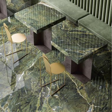 Fiandre Marble Lab Verde Fantastico плитка керамограніт 