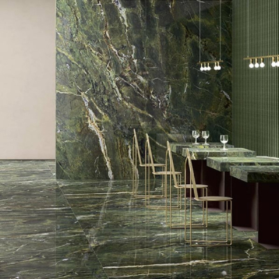 Fiandre Marble Lab Verde Fantastico плитка керамограніт 