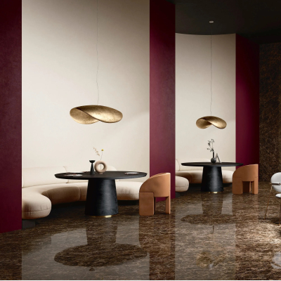 Fiandre Marble Lab Deep Emperador плитка керамограніт 