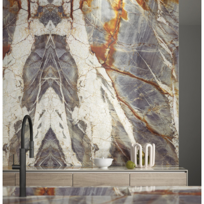 Fiandre Marble Lab Blue Tempest плитка керамограніт