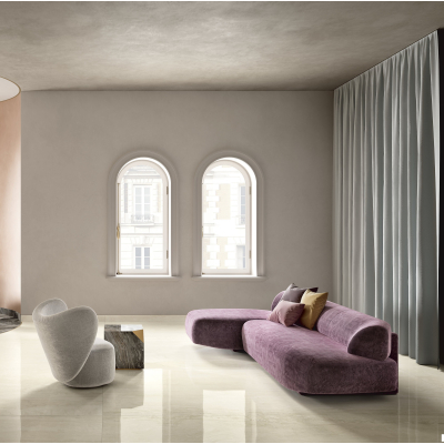 Fiandre Marble Ethereal Travertino плитка керамограніт