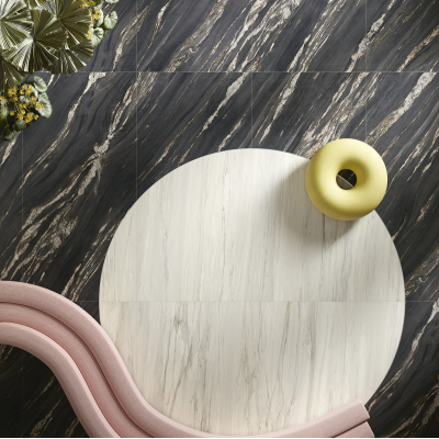 Fiandre Marble Lab Nero Damascato плитка керамограніт