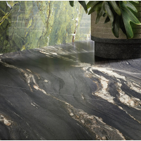 Fiandre Marble Lab Nero Damascato плитка керамограніт Fiandre Marble Lab Nero Damascato плитка керамограніт