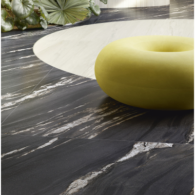 Fiandre Marble Lab Nero Damascato плитка керамограніт
