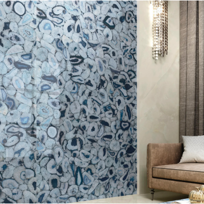 Fiandre Marble Agata Blu плитка керамограніт