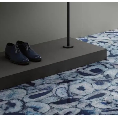 Fiandre Marble Agata Blu плитка керамограніт