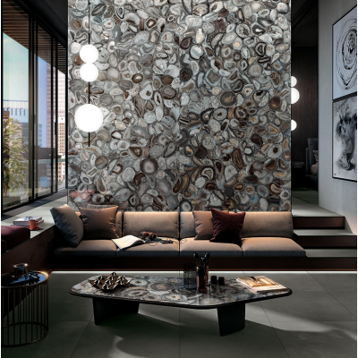 Fiandre Marble Agata Black плитка керамограніт