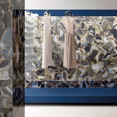 Fiandre Marble Agata Black плитка керамограніт