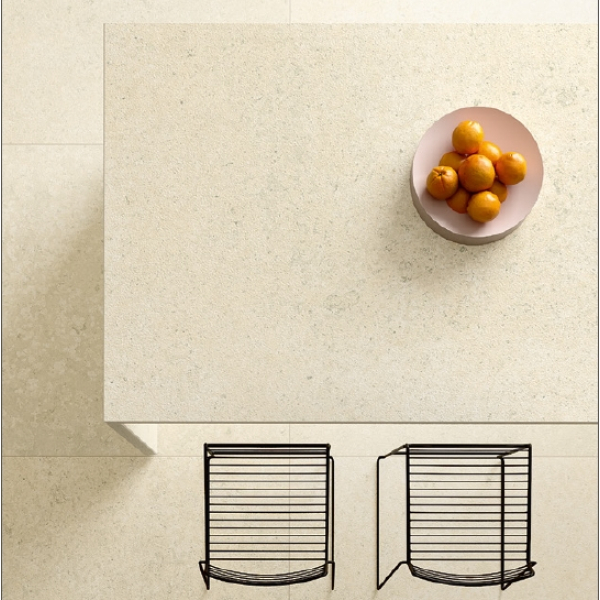 Fiandre Marble Lab Luna Limestone плитка керамограніт 