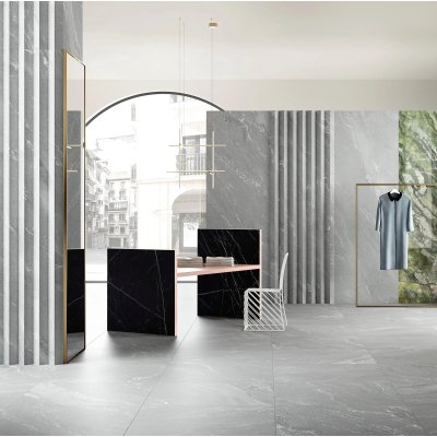 Fiandre Marble Lab Quarzite Vals плитка керамограніт 