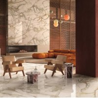 Fiandre Marble Lab Calacatta Dorato плитка керамограніт