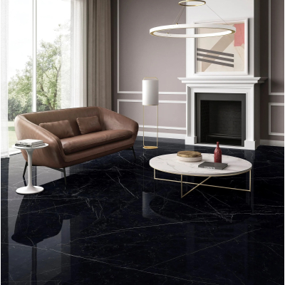 Fiandre Marble Lab Dark Marquina плитка керамограніт