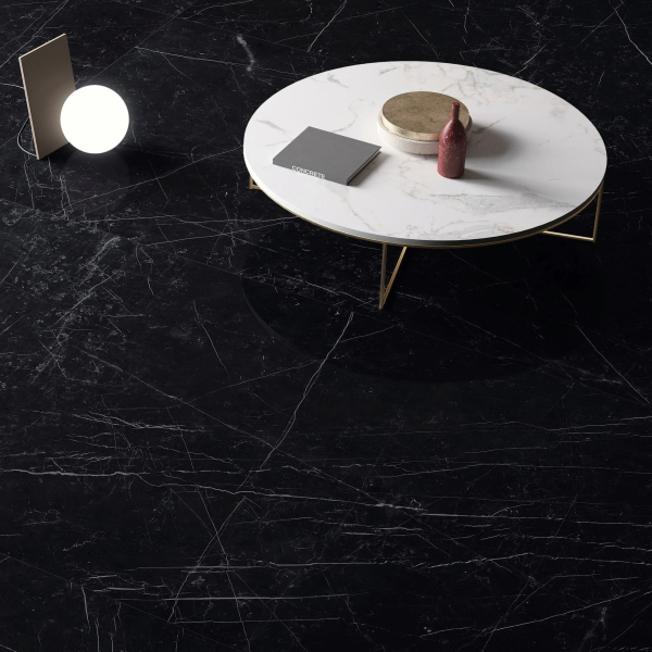 Fiandre Marble Lab Dark Marquina плитка керамограніт