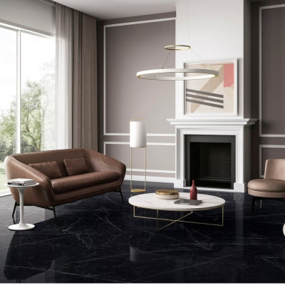 Fiandre Marble Lab Dark Marquina плитка керамограніт
