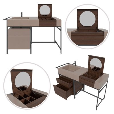 Cielo Narciso Vanity раковина на консолі 130см 