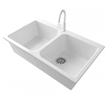 Bleu Provence Kitchen Stove86 кухонна мийка подвійна LK15