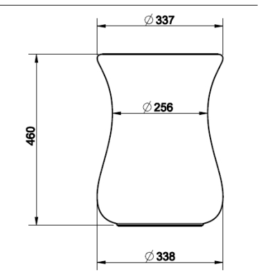 Gessi Goccia табурет 38181
