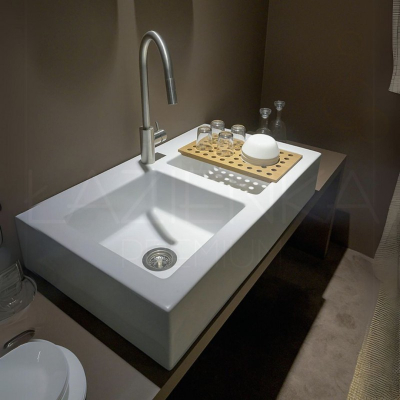 Flaminia Kitchen Acquafood кухонна мийка подвійна 100см