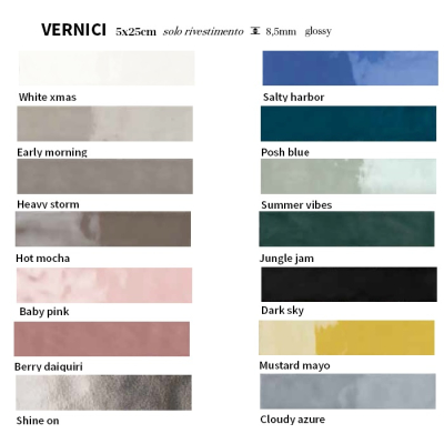 Sartoria Vernici плитка 5*25