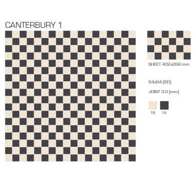 Top Cer плитка для стін та підлоги, модель Canterbury1
