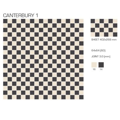Top Cer плитка для стін та підлоги, модель Canterbury1