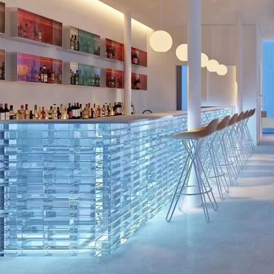 Poesia Glass Bricks Curved скло блок 28.5*8.5*5.3